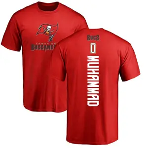 Men's Al-Quadin Muhammad Tampa Bay Buccaneers Backer T-Shirt - Red