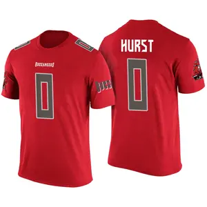 Men's Ted Hurst Tampa Bay Buccaneers Red Color Rush Legend T-Shirt