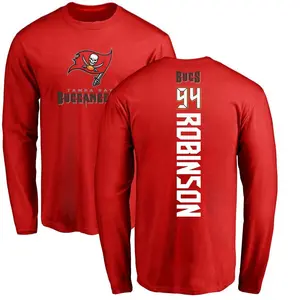 Youth A'Shawn Robinson Tampa Bay Buccaneers Backer Long Sleeve T-Shirt - Red