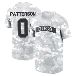 Youth Dean Patterson Tampa Bay Buccaneers Arctic Camo 2024 Salute to Service Performance T-Shirt