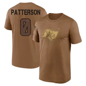 Youth Dean Patterson Tampa Bay Buccaneers Brown 2023 Salute To Service Legend Performance T-Shirt