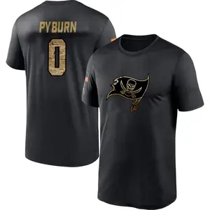 Youth Jack Pyburn Tampa Bay Buccaneers Black 2020 Salute To Service Performance T-Shirt