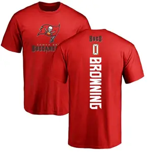 Youth Jake Browning Tampa Bay Buccaneers Backer T-Shirt - Red