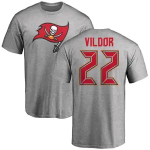 Youth Kindle Vildor Tampa Bay Buccaneers Name & Number Logo T-Shirt - Ash