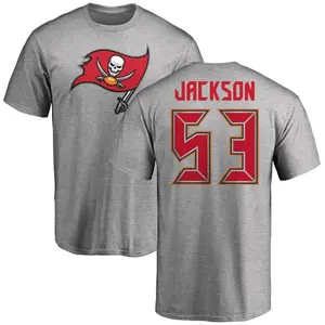 Youth Nick Jackson Tampa Bay Buccaneers Name & Number Logo T-Shirt - Ash